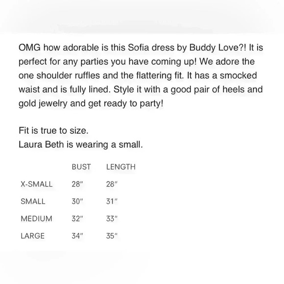 Buddy Love - Women’s Small - Sofia Dress - One Shoulder Pink/Gold - Picture 3 of 8